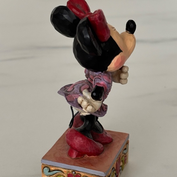 DISNEY Sweetheart Diva MINNIE MOUSE Showcase Jim Shore Figurine 4031476 … - Picture 6 of 10